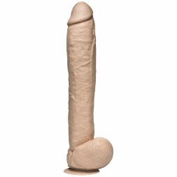 Фаллоимитатор большого размера The Naturals Vac-U-Lock Removable Suction Cup 12&quot; Dong with Balls - 29,5 см.