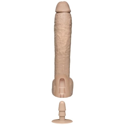 Фаллоимитатор большого размера The Naturals Vac-U-Lock Removable Suction Cup 12&quot; Dong with Balls - 29,5 см. 
