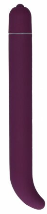 Фиолетовый компактный вибростимулятор G-Spot Vibrator - 16 см. 