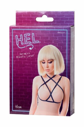 Черная портупея H.E.L. Hloe 