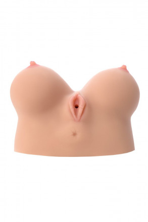 Полуторс Juliana Breast в виде груди с вибровагиной 