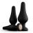 Набор из 3 анальных пробок Kesia Buttplug Set 