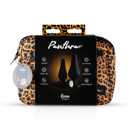 Набор из 3 анальных пробок Kesia Buttplug Set 