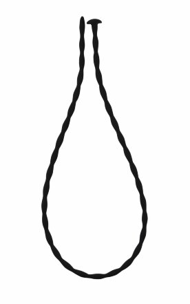 Силиконовый уретральный массажер Wavy Urethral Plug Extra Small - 30 см. 