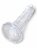Прозрачный фаллоимитатор King Cock Clear 6 Cock - 18,4 см. 