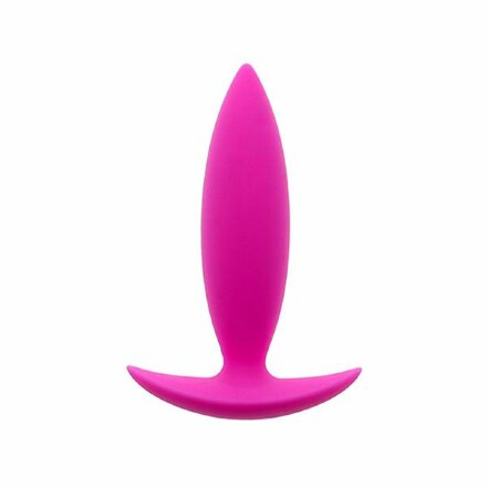 Малая розовая анальная пробка BOOTYFUL ANAL PLUG XTRA SMALL PINK - 9 см.  