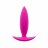 Малая розовая анальная пробка BOOTYFUL ANAL PLUG XTRA SMALL PINK - 9 см.  