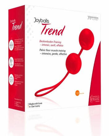 Красные вагинальные шарики Joyballs Trend 