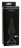 Чёрная анальная пробка Slim Anal Plug Large - 12,5 см. 