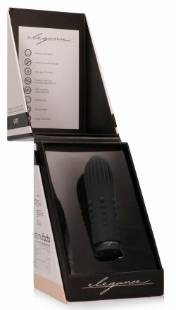 Черная вибропуля Turbo Rechargeable Bullet Lush - 9,8 см. 