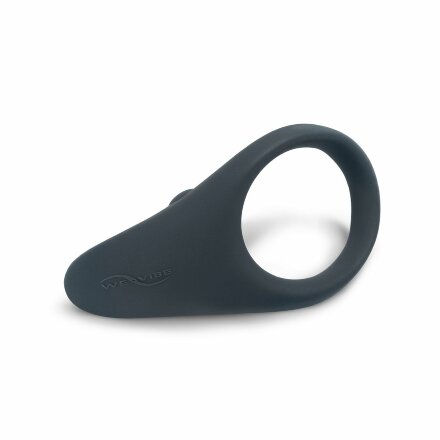 Чёрное эрекционное виброкольцо We-vibe Verge 