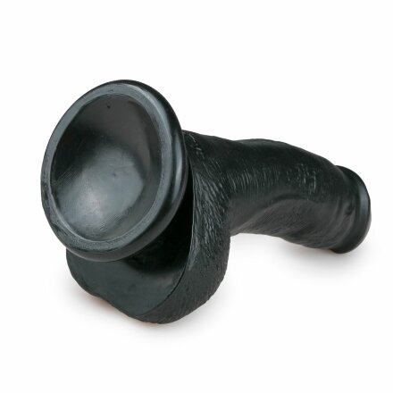 Черный фаллоимитатор Realistic Dildo - 15 см. 