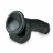 Черный фаллоимитатор Realistic Dildo - 15 см. 