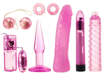 Розовый вибронабор Mystic Treasures Couples Kit 