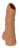 Телесная открытая насадка-реалистик с подхватом мошонки Nude Sleeve M - 12 см. 