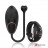 Черно-золотистое виброяйцо с пультом-часами Anne s Desire Vibro Egg Wireless Watchme 