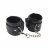 Черные оковы на карабине Be good Ankle Cuffs 
