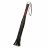 Черная многохвостая гладкая плеть Scandal Flogger Bulk - 69 см. 