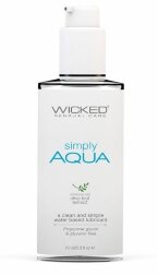 Легкий лубрикант на водной основе Wicked Simply AQUA - 70 мл.