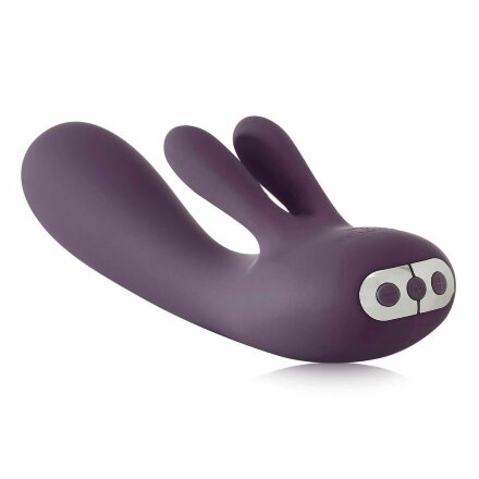 Фиолетовый вибратор-кролик Fifi - 19 см. 