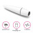 Белый мини-вибратор IJOY Rechargeable Power Play - 10,5 см. 