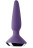 Фиолетовая анальная пробка с вибрацией Satisfyer Plug-ilicious 1 - 13,5 см. 