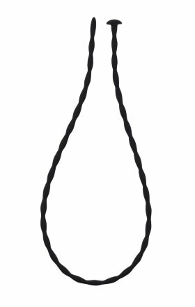 Силиконовый уретральный массажер Wavy Urethral Plug Medium - 30 см. 