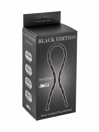 Силиконовый уретральный массажер Wavy Urethral Plug Medium - 30 см. 