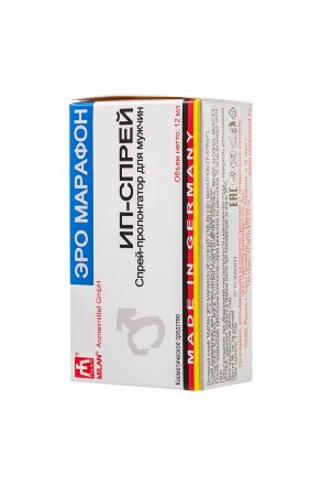 Пролонгирующий интимный спрей Milan ERO Marathon EP-spray - 12 мл. 