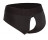 Черные трусы для страпона BACKLESS BRIEF HARNESS L/XL 