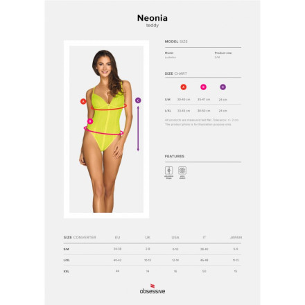 Эффектное боди Neonia 