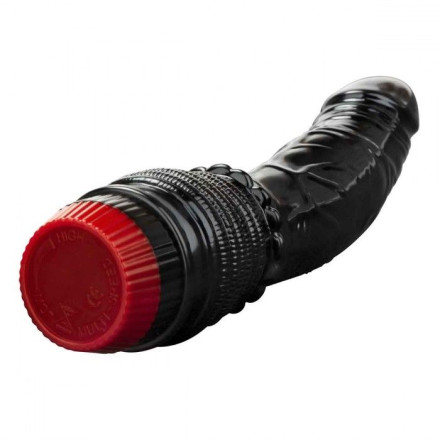 Черный анальный вибратор 4.75  Vibrating Anal Dildo 