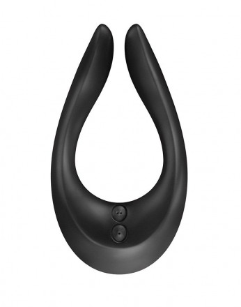 Чёрный многофункциональный стимулятор для пар Satisfyer Partner Multifun 2 