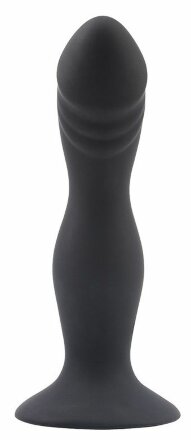 Черный страпон Rumpy-pumpy Strap-On - 15 см. 