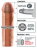 Телесная насадка Mega 2 Extension - 20 см. 