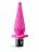 Розовый анальный вибратор LilPlug Vibrator - 13,5 см. 