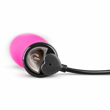 Розовый анальный вибратор LilPlug Vibrator - 13,5 см. 