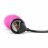 Розовый анальный вибратор LilPlug Vibrator - 13,5 см. 
