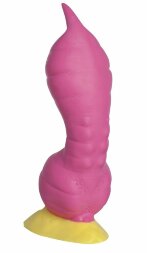 Розовый фаллоимитатор &quot;Крок Medium&quot; - 24,5 см.