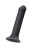 Черный фаллос на присоске Silicone Bendable Dildo XL - 20 см. 