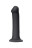 Черный фаллос на присоске Silicone Bendable Dildo XL - 20 см. 