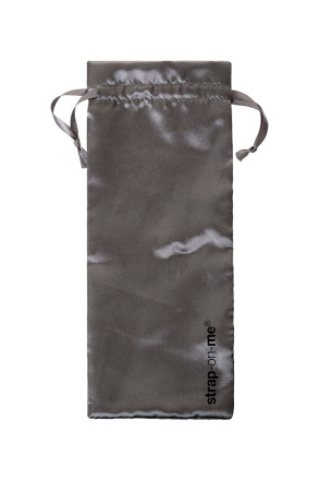 Черный фаллос на присоске Silicone Bendable Dildo XL - 20 см. 