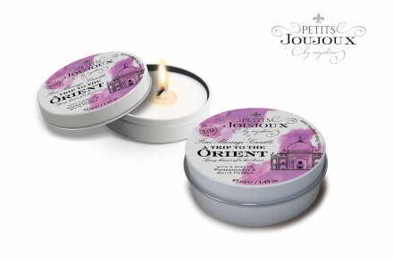Массажная свеча Petits Joujoux Orient с ароматом граната и белого перца - 33 гр. 