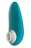 Бирюзовый клиторальный стимулятор Womanizer Starlet 3 