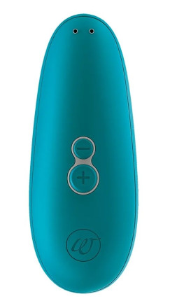 Бирюзовый клиторальный стимулятор Womanizer Starlet 3 