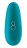 Бирюзовый клиторальный стимулятор Womanizer Starlet 3 