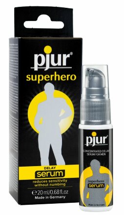 Сыворотка-пролонгатор pjur SUPERHERO Delay Serum - 20 мл. 