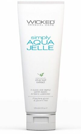 Гель-лубрикант на водной основе Wicked Simply AQUA JELLE - 120 мл. 