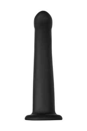 Черный анальный фаллоимитатор Serpens M - 17,5 см. 