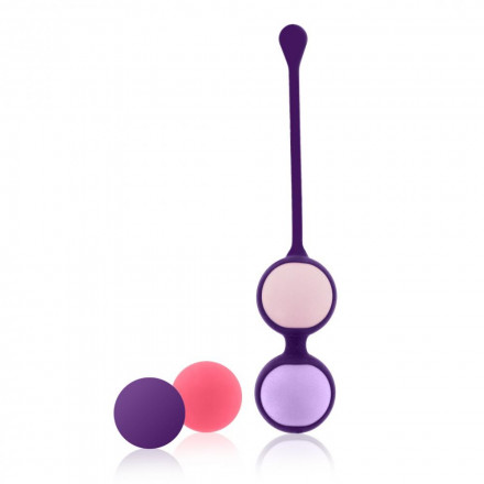 Фиолетовая оболочка с 4 сменными шариками Pussy Playballs 